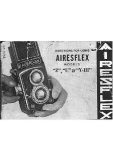 Aires Airesflex manual. Camera Instructions.